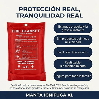 Manta ignifuga